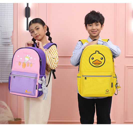 New Dinosaur Backpack Cartoon Anime Backpack Boys and Girls Primary and Secondary School Students Cartoon School Bags
