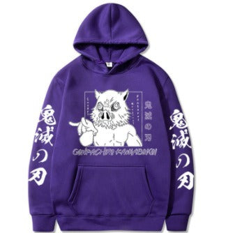 New Japanese anime Ghost Slaying Blade hoodie as a base for casual wear for men and women as a couple
