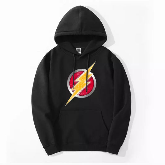 2021 Winter Men's Simple Thick TV show The Flash Super Hero Hoodie